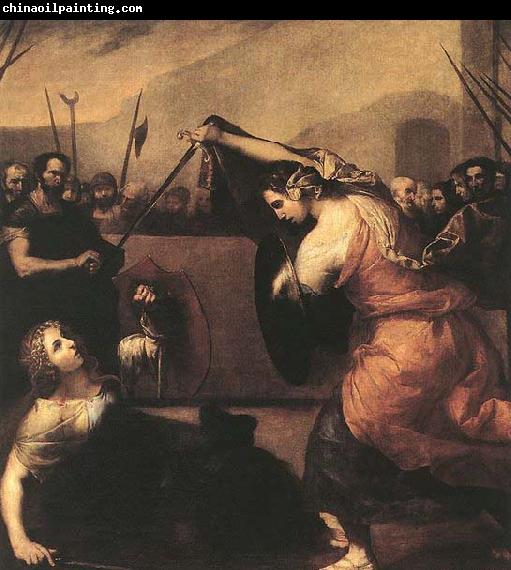 Jusepe de Ribera The Duel of Isabella de Carazzi and Diambra de Pottinella