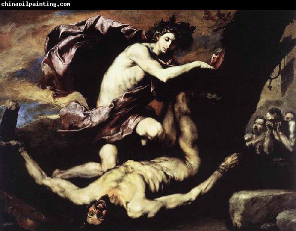 Jusepe de Ribera Apollo and Marsyas