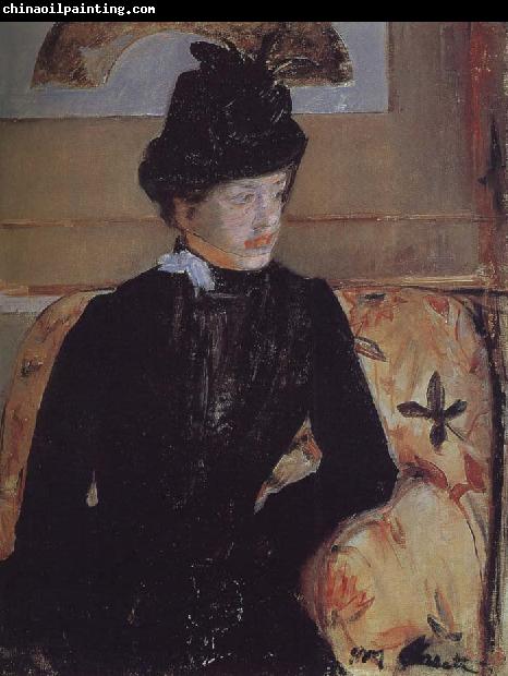 Mary Cassatt The young girl in the black