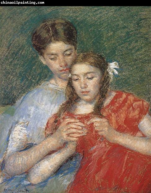 Mary Cassatt sewing class