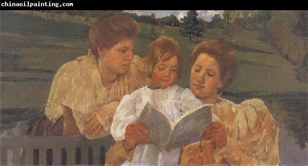 Mary Cassatt Reading