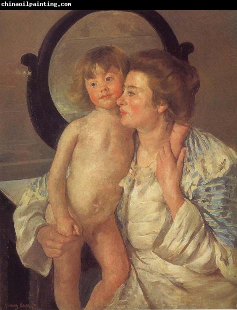 Mary Cassatt Mother and son