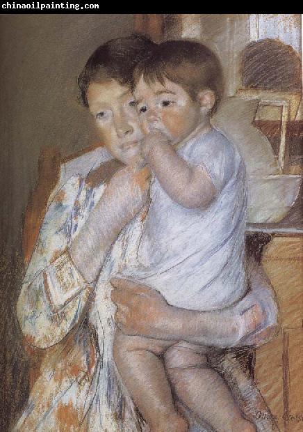 Mary Cassatt Child  in mother-s arm