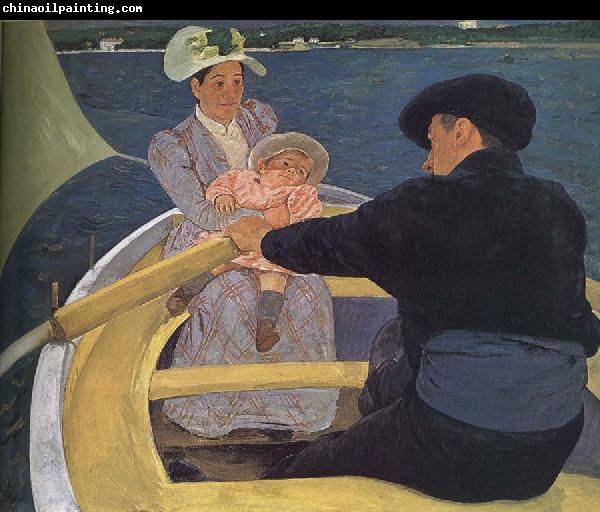 Mary Cassatt Floating boat