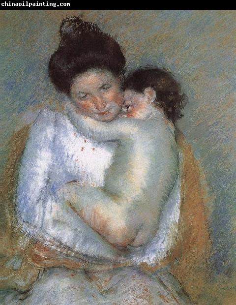 Mary Cassatt Mother and son