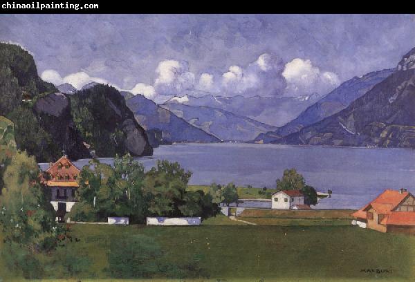 Max Buri Brienzersee-Landschaft