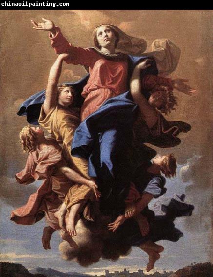 POUSSIN, Nicolas The Assumption of the Virgin