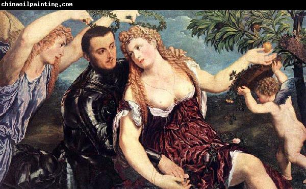 Paris Bordone Allegory with Lovers