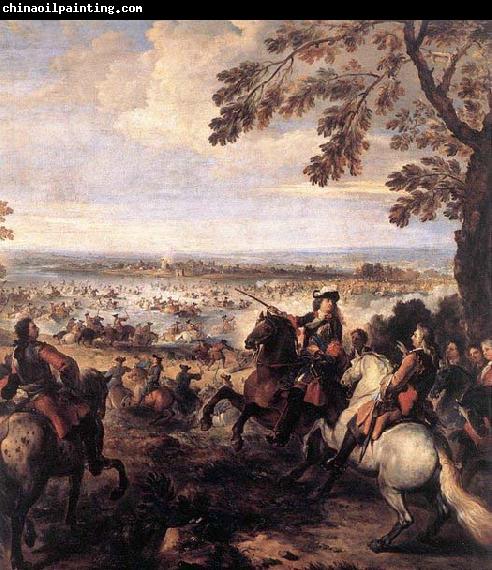 Parrocel, Joseph The Crossing of the Rhine by the Army of Louis XIV