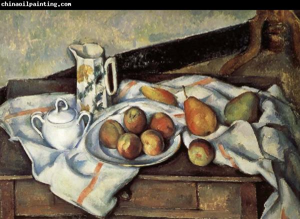 Paul Cezanne Pear and peach