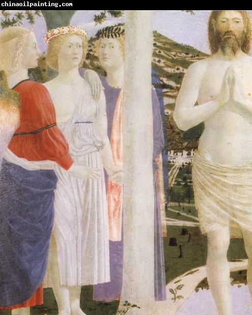 Piero della Francesca Detail of  Baptism of Christ