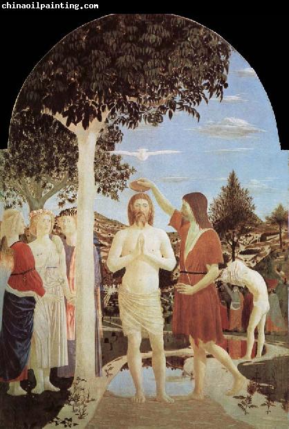 Piero della Francesca The Baptism of Christ