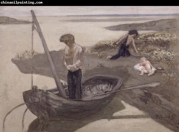 Pierre Puvis de Chavannes Poor fisherman