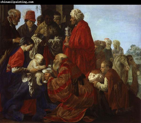 REMBRANDT Harmenszoon van Rijn The Adoration of the Magi