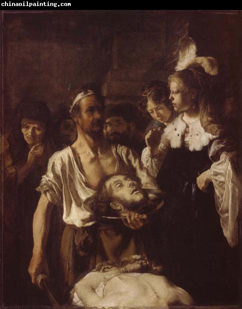 REMBRANDT Harmenszoon van Rijn The Beheading of John the Baptist