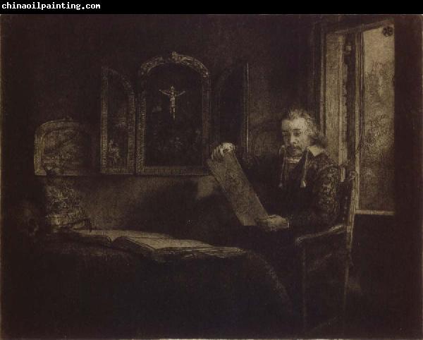 REMBRANDT Harmenszoon van Rijn Abraham Francen,Apothecary