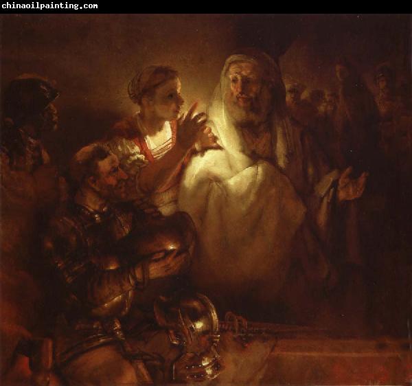 REMBRANDT Harmenszoon van Rijn St Peter-s Denial