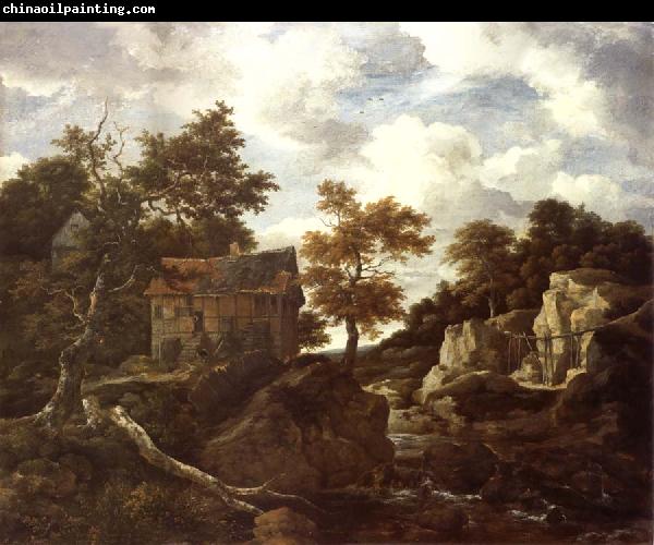 REMBRANDT Harmenszoon van Rijn Rocky Landscape