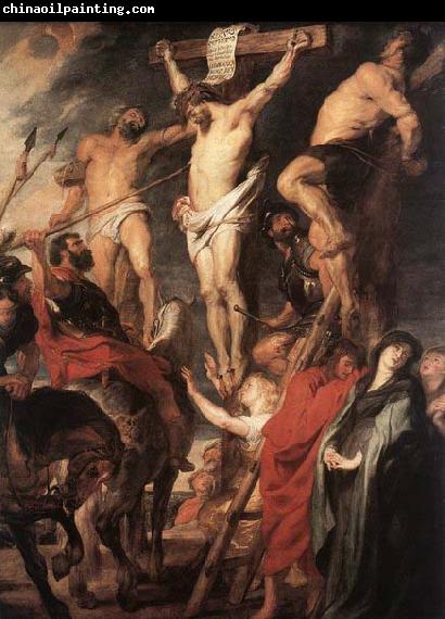 RUBENS, Pieter Pauwel Christ on the Cross between the Two Thieves