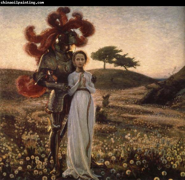 Richard Bergh Knight and The virgin