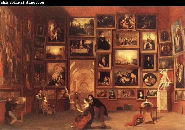 Samuel FB Morse Gallery of the Louvre