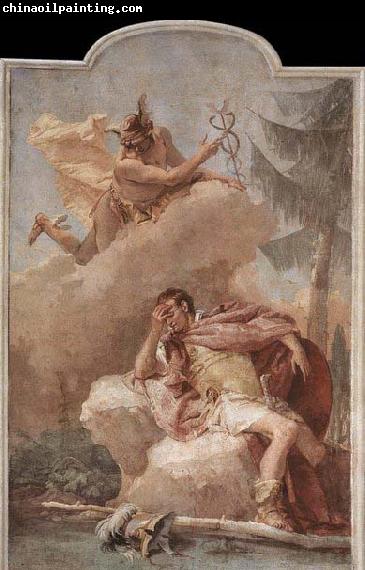 TIEPOLO, Giovanni Domenico Mercury Appearing to Aeneas