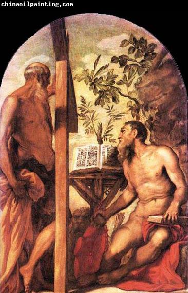 Tintoretto St Jerome and St Andrew