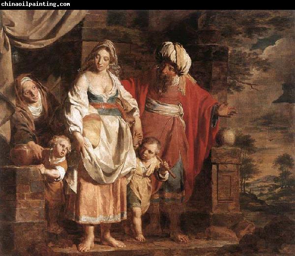 VERHAGHEN, Pieter Jozef Hagar and Ishmael Banished by Abraham