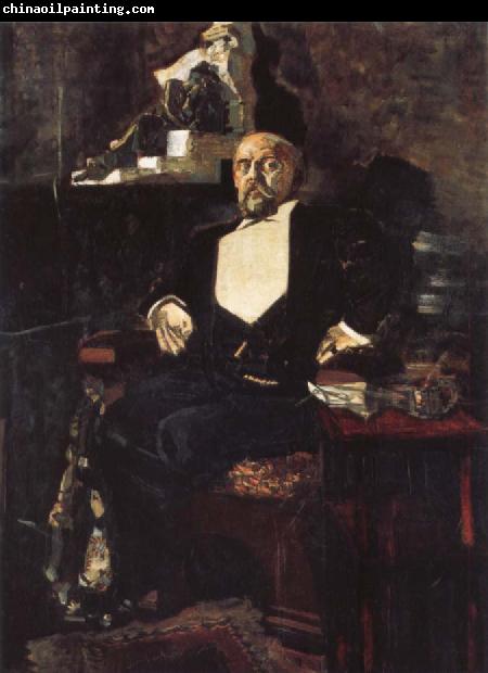 Valentin Serov Portrait of Savva Mamontov