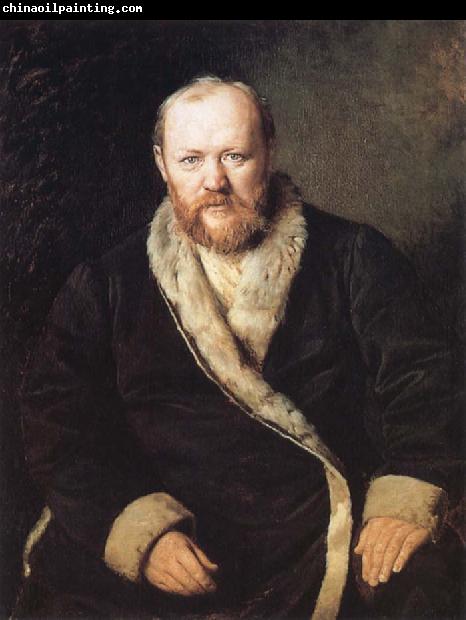 Vasily Perov Portrait of the Writer Alexander Ostrovsky