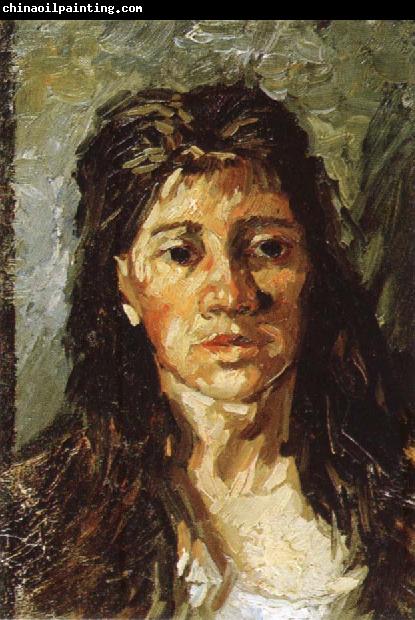 Vincent Van Gogh Study of Portrait of woman