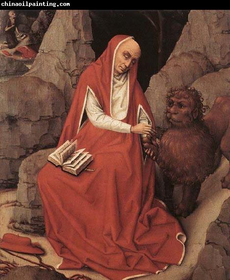 WEYDEN, Rogier van der St Jerome and the Lion