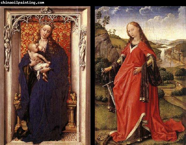 WEYDEN, Rogier van der Diptych