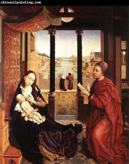 WEYDEN, Rogier van der St Luke Drawing the Portrait of the Madonna