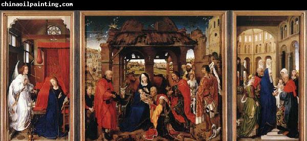 WEYDEN, Rogier van der St Columba Altarpiece