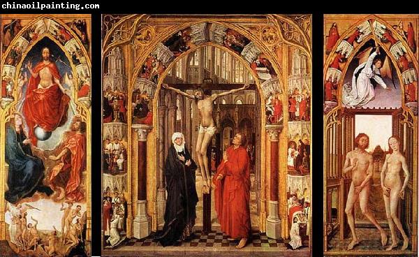 WEYDEN, Rogier van der Triptych of the Redemption