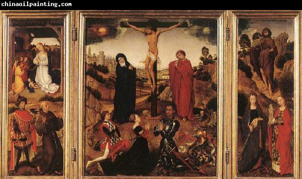 WEYDEN, Rogier van der Sforza Triptych