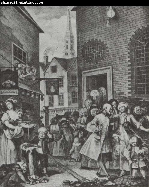 William Hogarth Times of Day