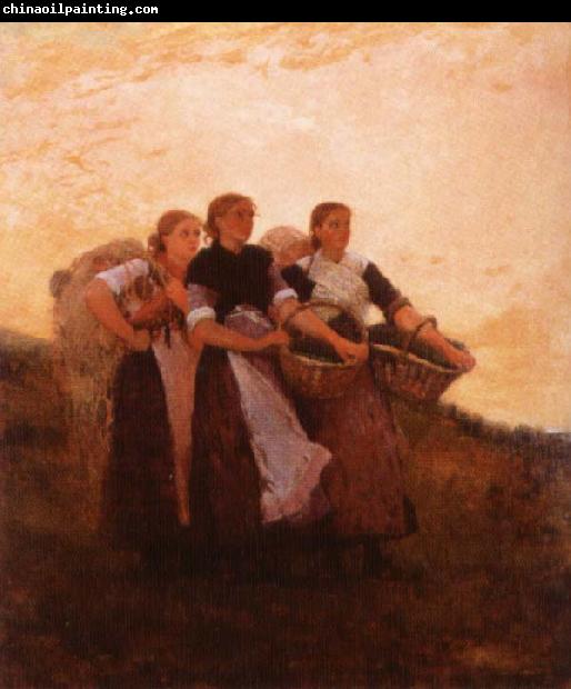 Winslow Homer Listen,Lark