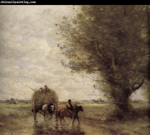 unknow artist The wagon  carry the grass