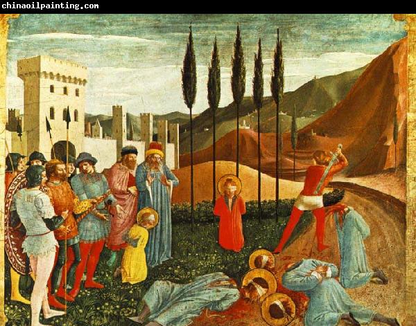 ANGELICO  Fra Beheading of Saint Cosmas and Saint Damian