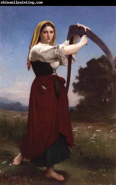 Adolphe William Bouguereau The Reaper