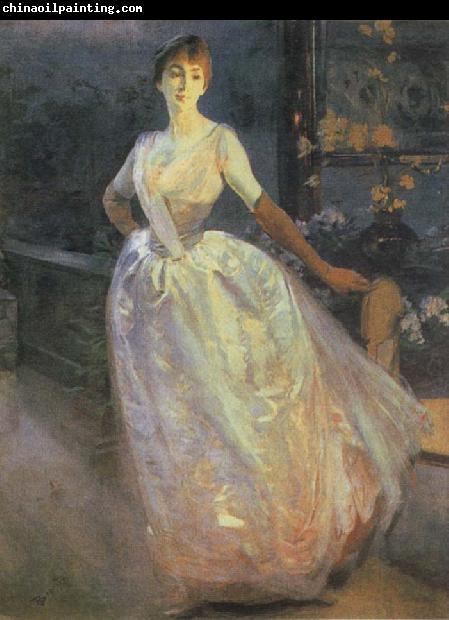 Albert Besnard Portrait of Madame Roger Jourdain