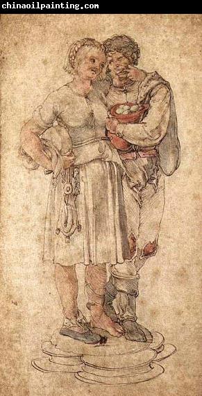 Albrecht Durer Amorous Peasants