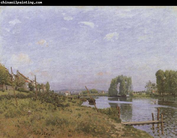 Alfred Sisley The island of Saint-Denis