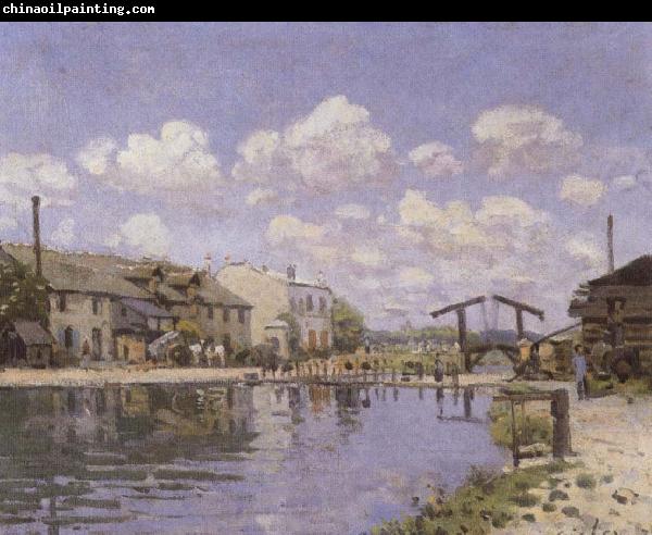 Alfred Sisley The Saint-Martin Canal