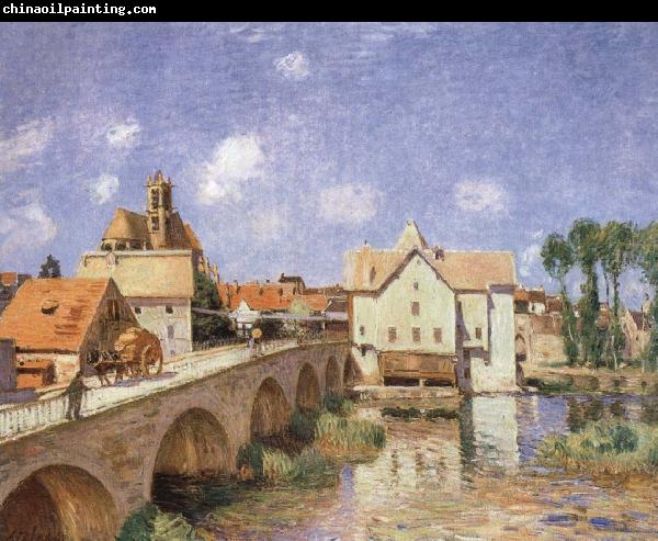 Alfred Sisley The Bridge at Moret