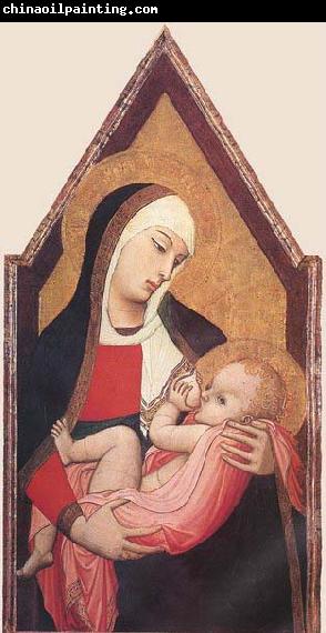 Ambrogio Lorenzetti Suckling Madonna