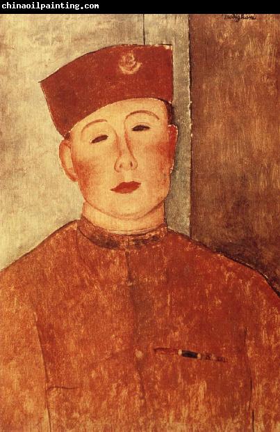 Amedeo Modigliani Le Zouave