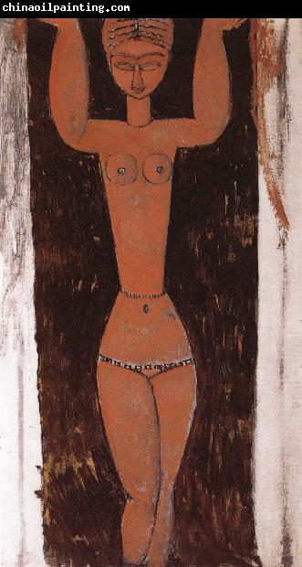 Amedeo Modigliani Caryatid